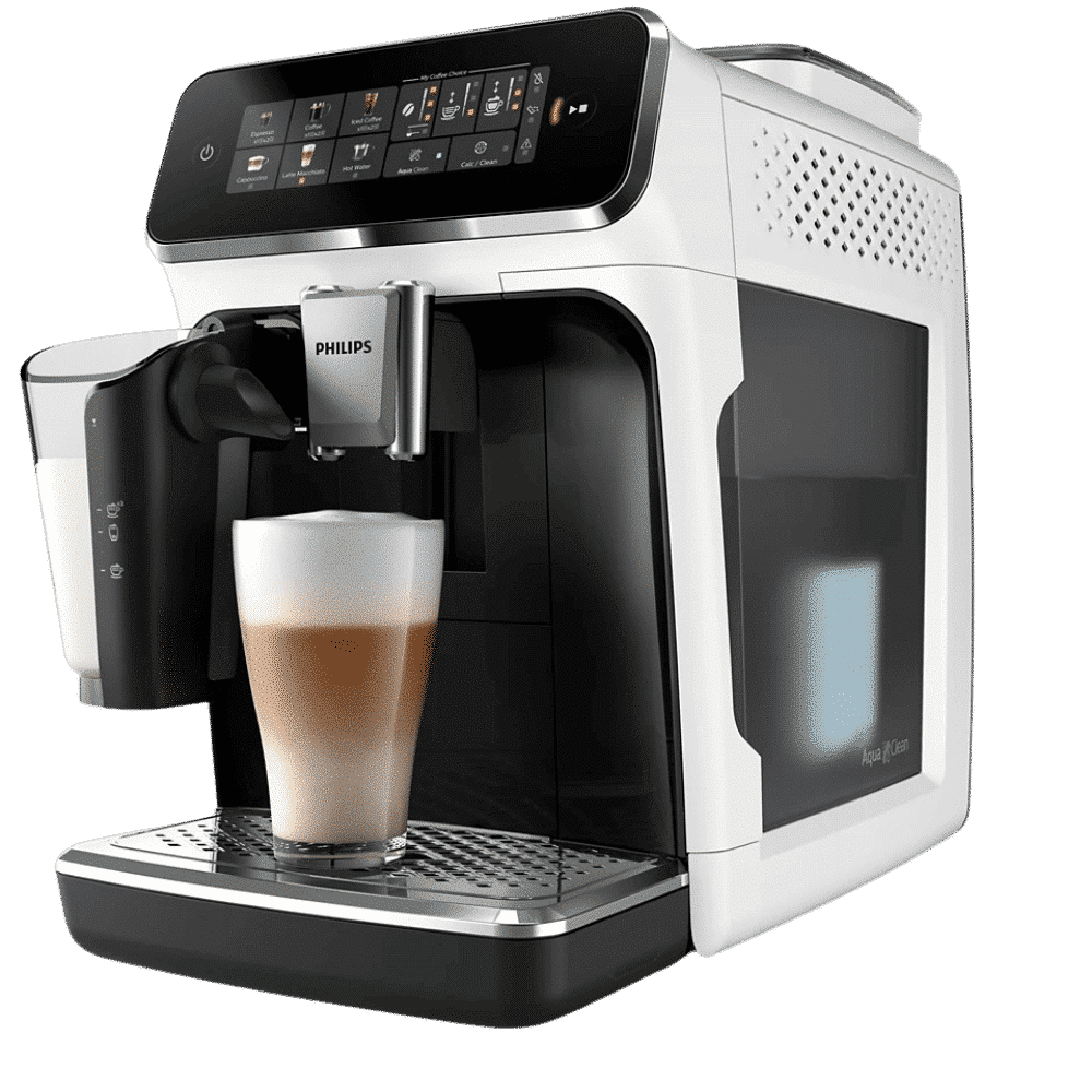 מכונת קפה אוטומטית PHILIPS מסדרת 3300 - EP3343/50 לבן