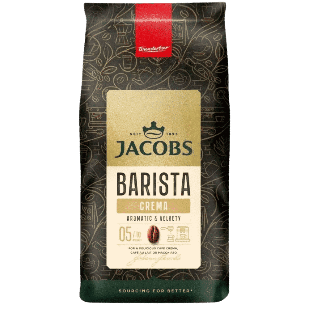 1 ק"ג פולי קפה גייקובס בריסטה קרמה - JACOBS Brista edition Crema