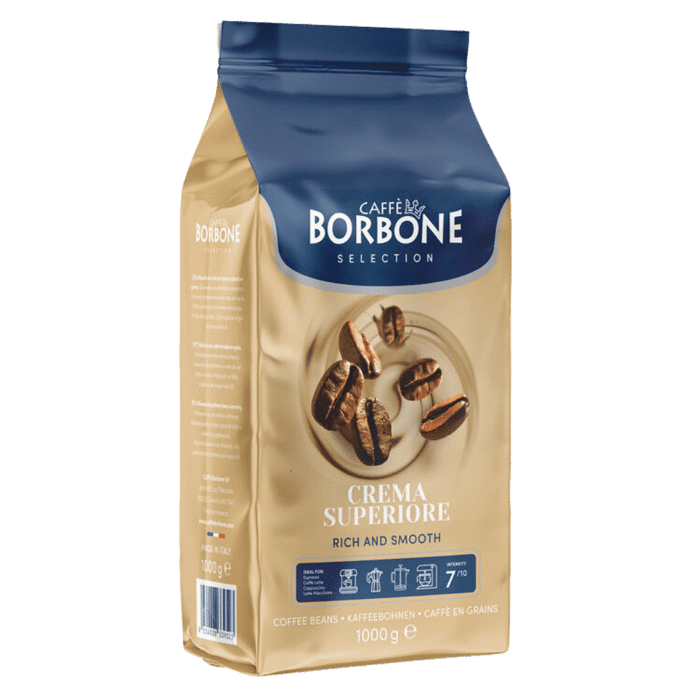 1 ק"ג פולי קפה Caffe Borbone Crema Superiore חוזק 7