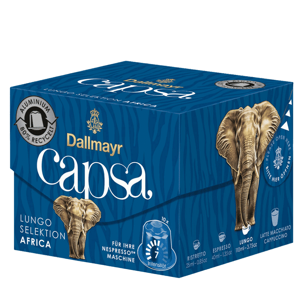 10 קפסולות דלימאר -DALLMAYR CAPSA AFRICA חוזק 7