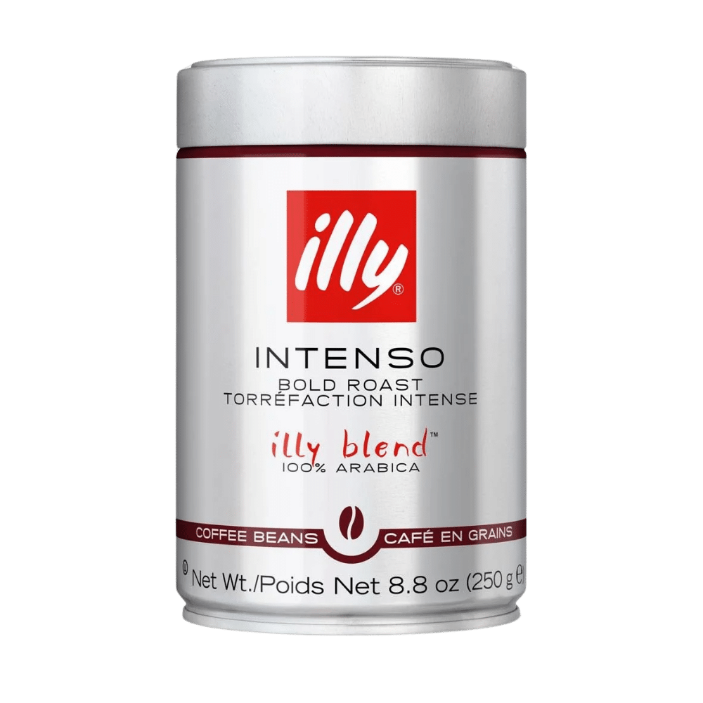 250 גרם פולי קפה אינטנסו - illy intenso bold roast 100% arabica