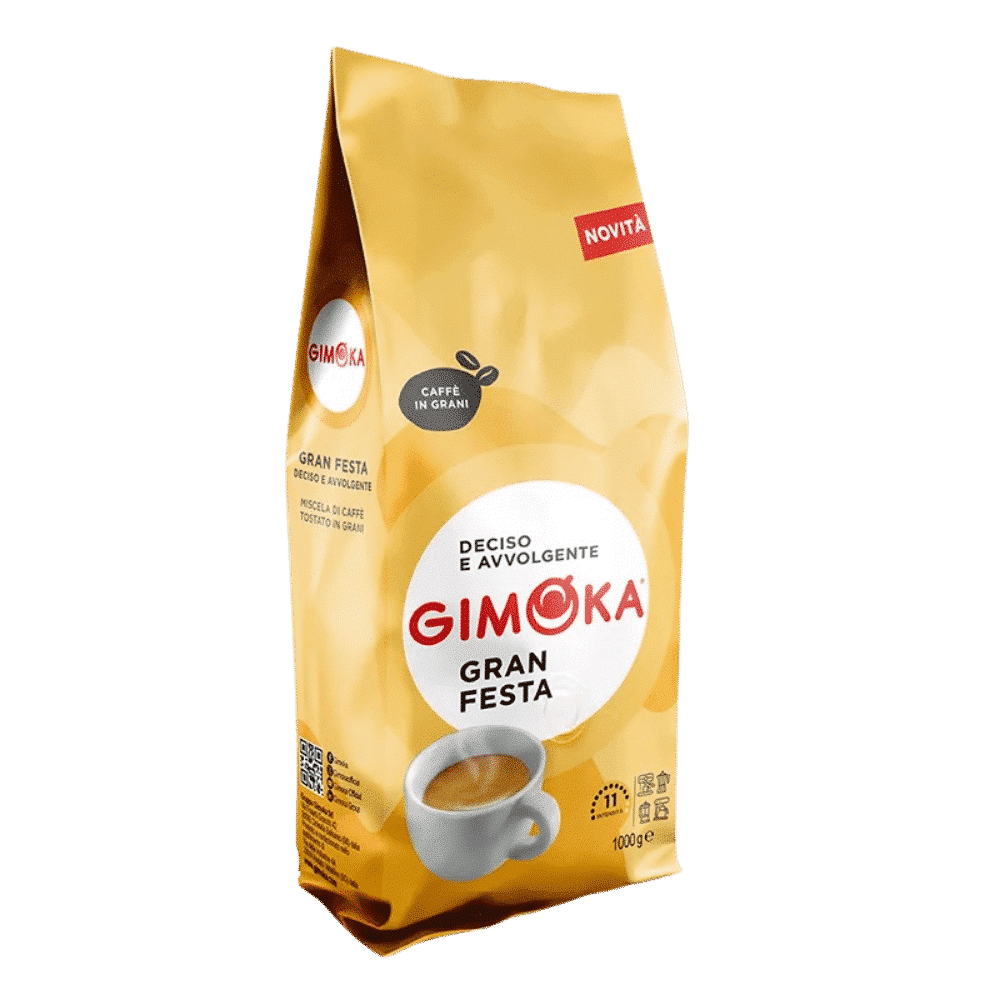 1 ק"ג פולי קפה גימוקה גראן פסטה - Gimoka Gran Festa