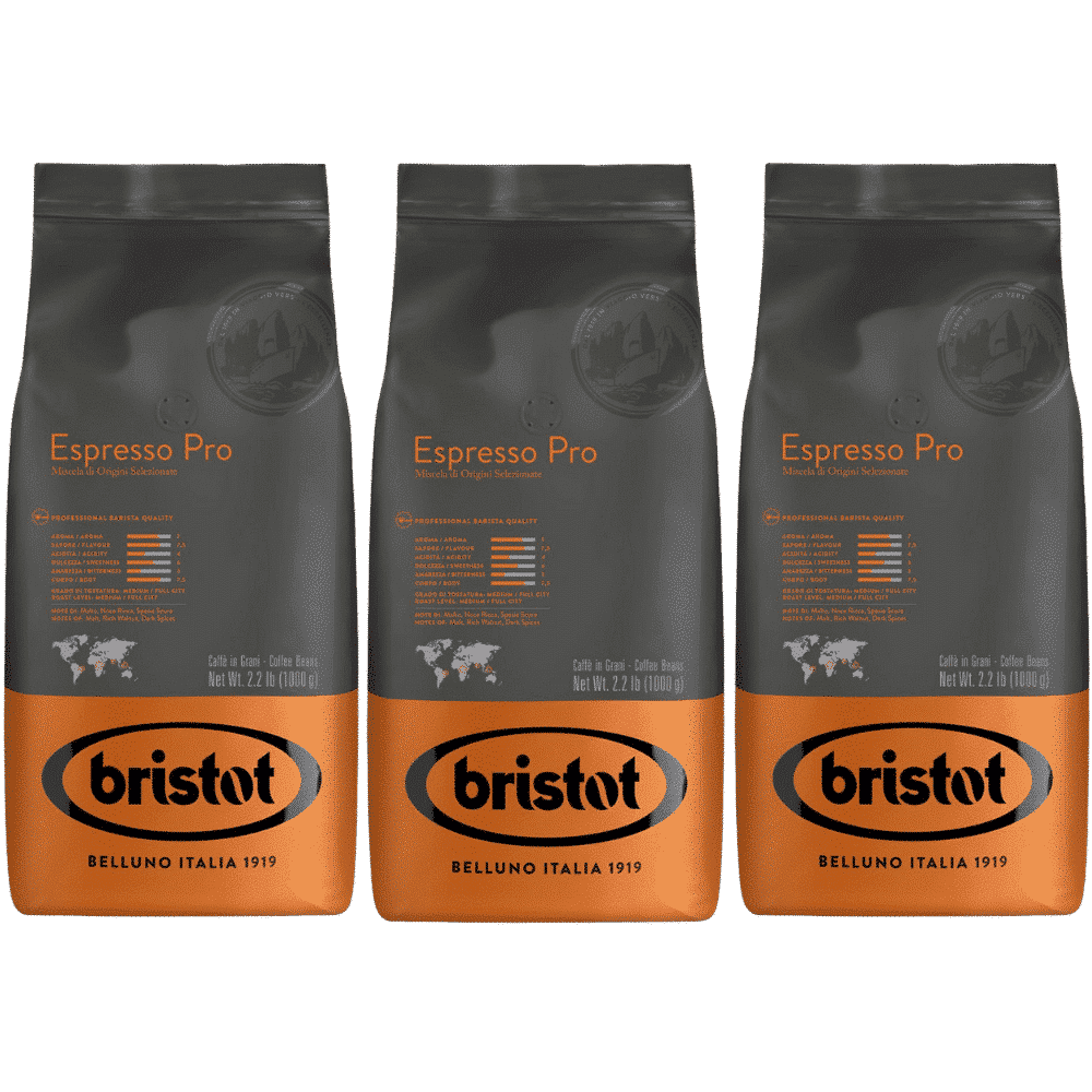 3 ק"ג פולי קפה בריסטוט -BRISTOT ESPRESSO PRO