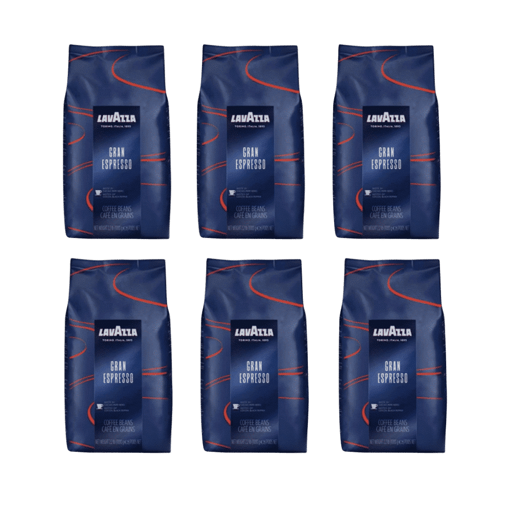 6 ק"ג פולי קפה לוואצה גראן אספרסו -LAVAZZA GRAN ESPRESSO