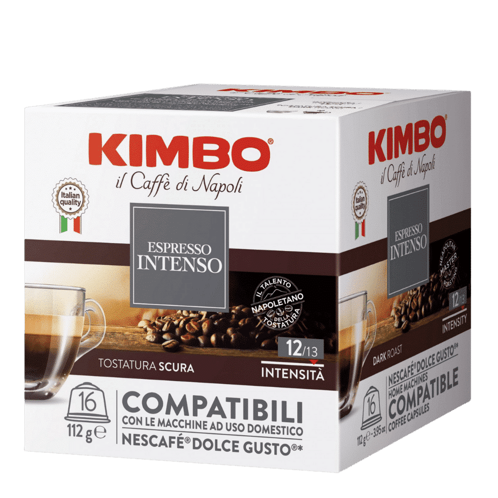 16 קפסולות קימבו אינטנסו דולצה גוסטו - KIMBO DOLCE GUSTO INTENSO