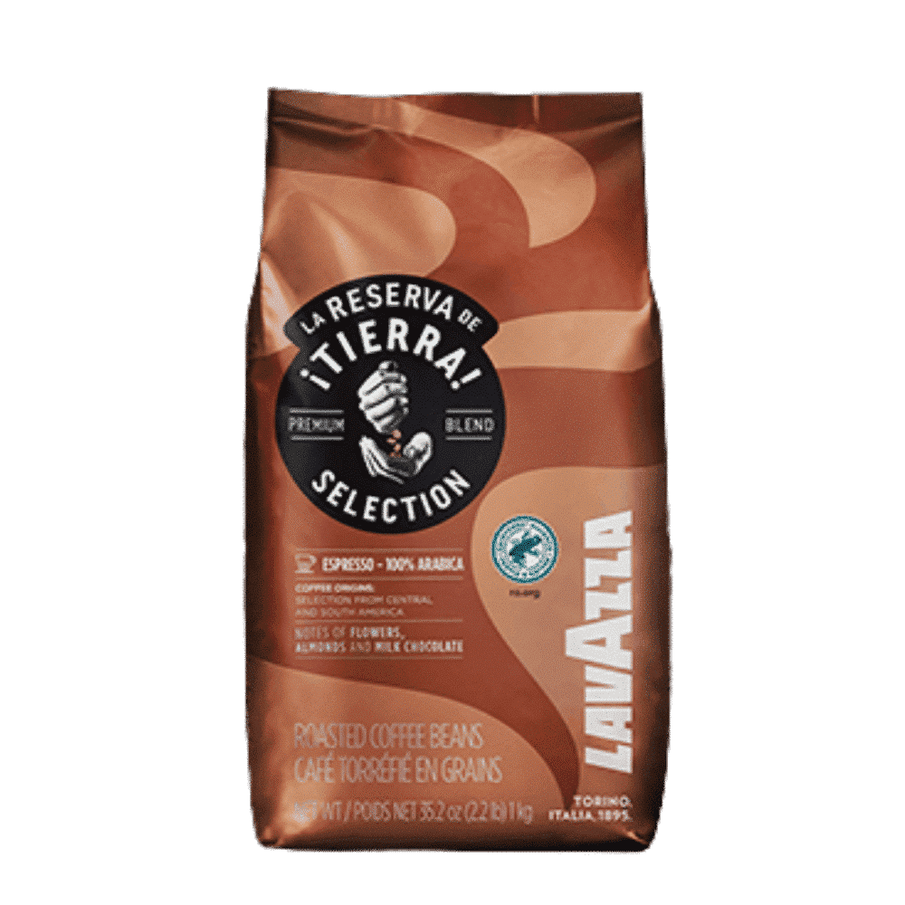 1 ק"ג פולי קפה לוואצה סלציון חום - LAVAZZA ITIERRA SELECTION