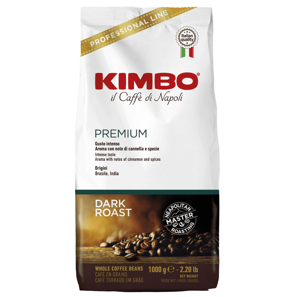 1 ק"ג פולי קפה קימבו פרימיום -KIMBO PREMIUM
