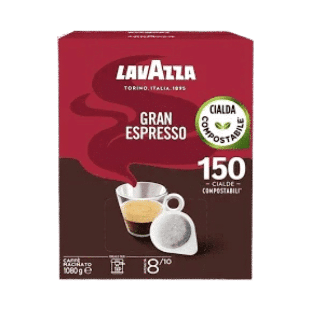 150 פודים לוואצה גראן אספרסו -LAVAZZA GRAN ESPRESSO חוזק 8/10