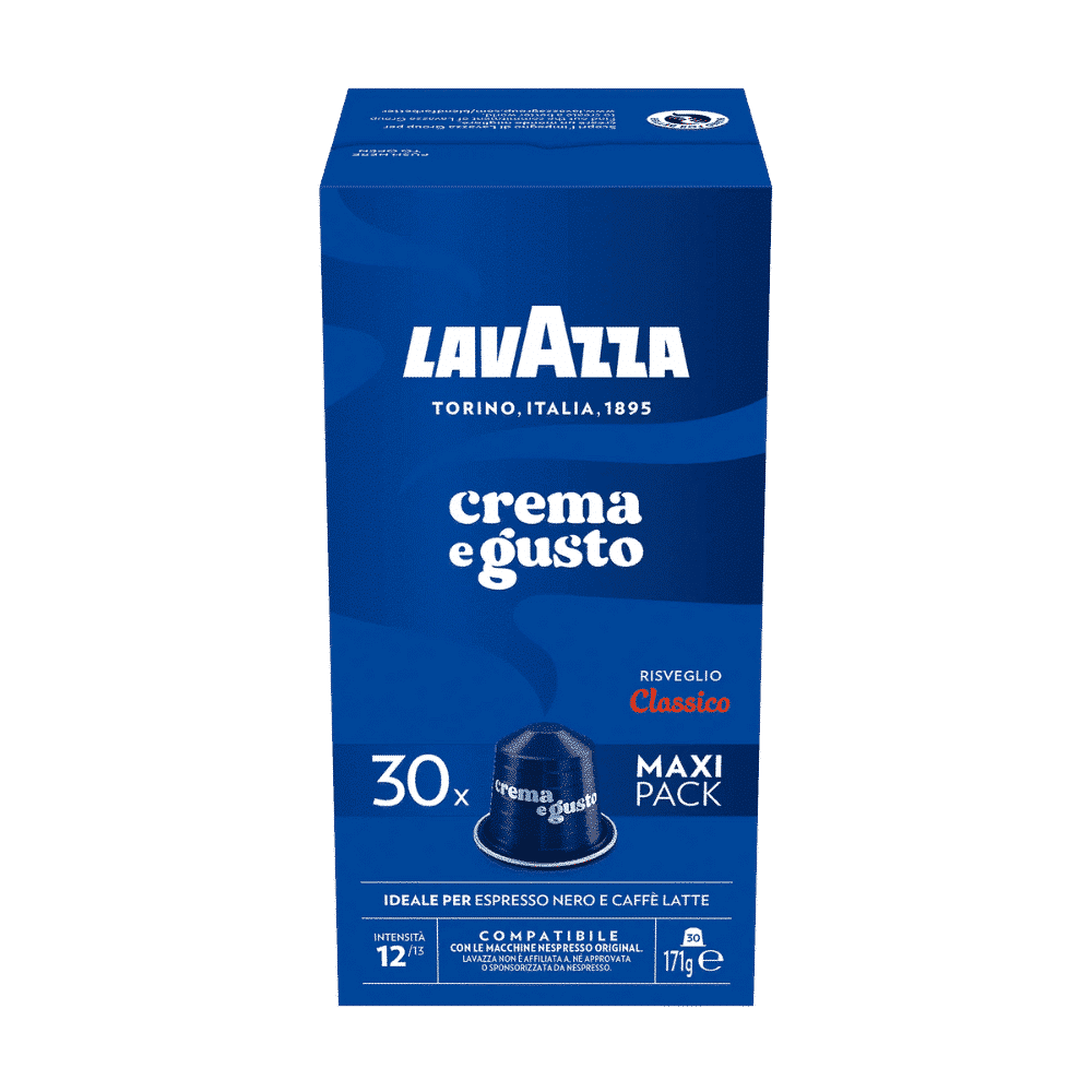 30 קפסולות לוואצה קלאסיקו נספרסו -LAVAZZA CLASSICO חוזק 12/13
