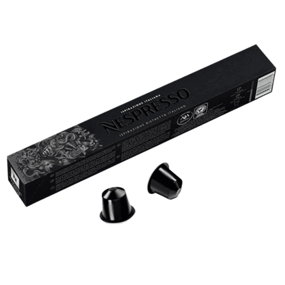10 קפסולות נספרסו ריסטרטו - NESPRESSO Ristretto