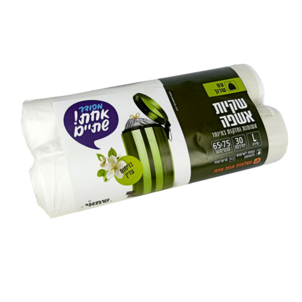 אשפה שרוך לבן 65/75 ריחניות ע. במיוחד 30 יח'